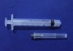 Plastic Syring Luer Lock Disposable Medical Syringe