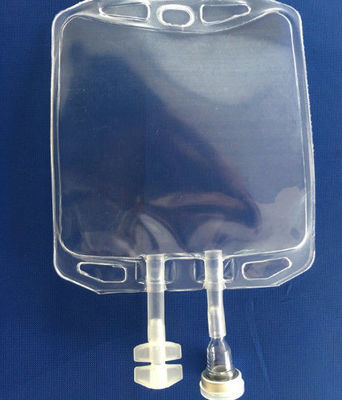 Medical Double Tube Tamperproof Non PVC Infusion Bags