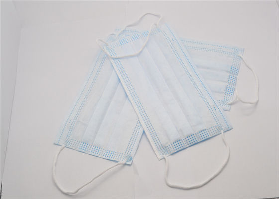 Elastic Earloops Procedure Non Woven Disposable Face Masks
