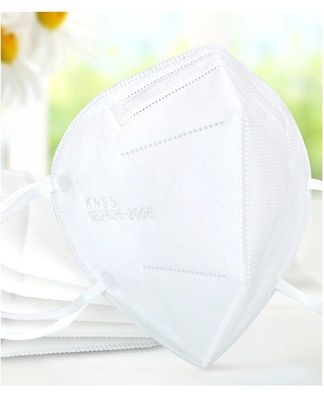 Polyester Fabric FFP3 Fiberglass Free KN95 Face Mask