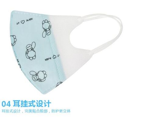 Air Permeability Odorless Kid Disposable Mask