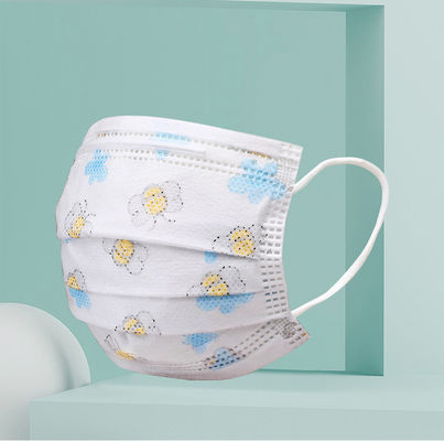 Elastic Earloop Hypoallergenic Kid Disposable Masks
