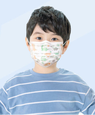 Elastic Earloop Hypoallergenic Kid Disposable Masks