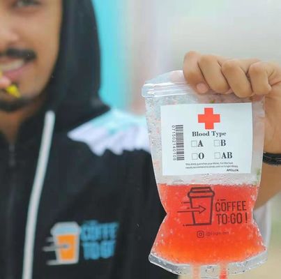 Theme Party Graduation 11.5 Fl Oz Drinkable Blood Bags