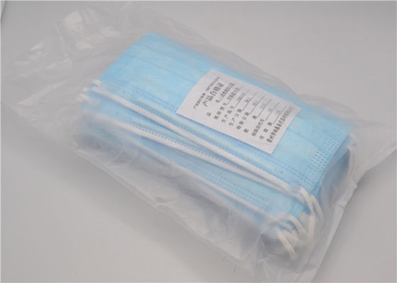 Fluid Resistant Sickrooms Antiflu Non Woven Face Mask