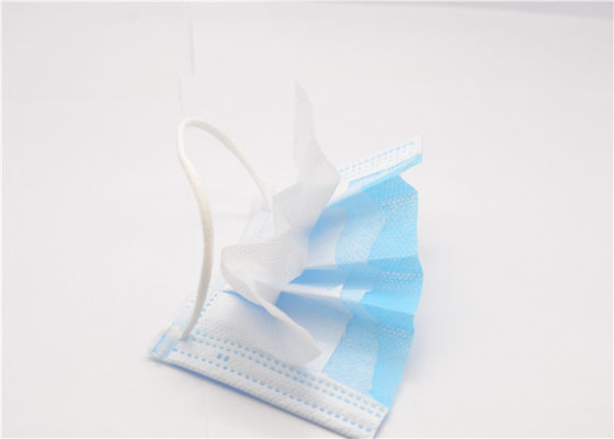 Dust Prevention Blue Antiflu Disposable Face Masks