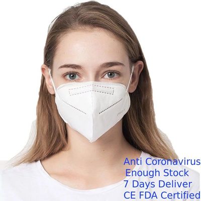 Elastic Earloop BFE99 KN95 Non Woven Face Mask