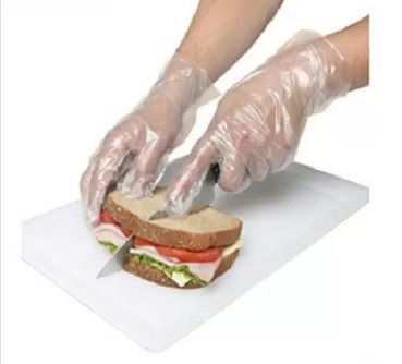 Embossed Food Handling 0.01mm Disposable Hand Gloves