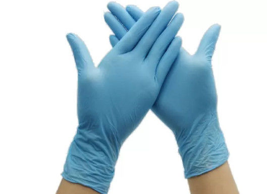 Isolation Alkali Resistant Nitrile Disposable Hand Gloves