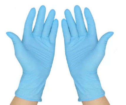 Isolation Alkali Resistant Nitrile Disposable Hand Gloves