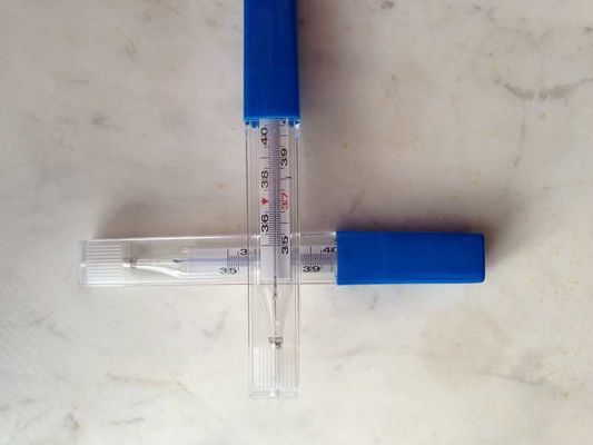 Yellow Background Medical Oxter Mercury Free Thermometer