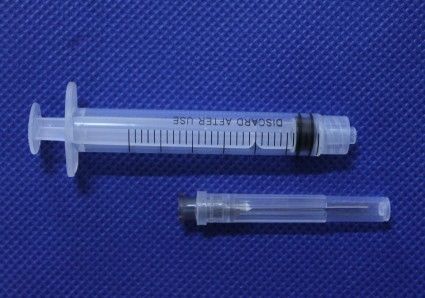 Plastic Syring Luer Lock Disposable Medical Syringe