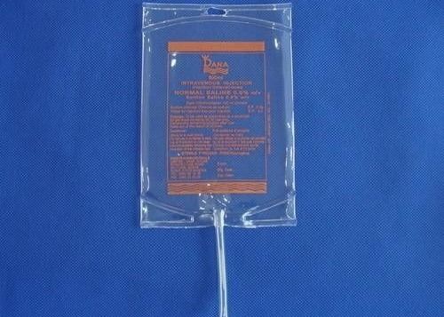 Transparent Veterinary 250ml Medical Infusion Bag