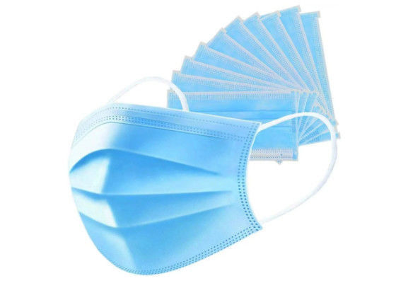 Elastic Earloop Spun Laid Hypoallergenic Surgical Mask