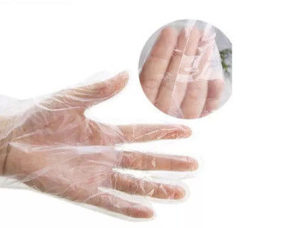 Embossed Food Handling 0.01mm Disposable Hand Gloves